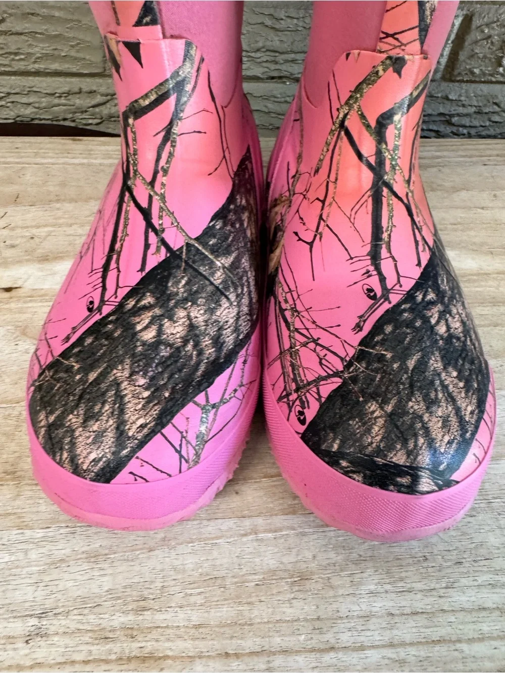 Rocky pick camo boots big for size 6